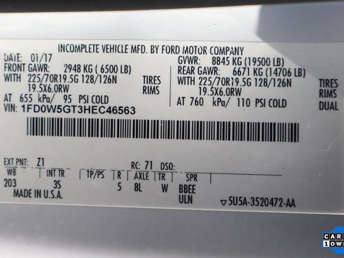 Used 2017 Ford F550 2WD Crew Cab Super Duty image 52
