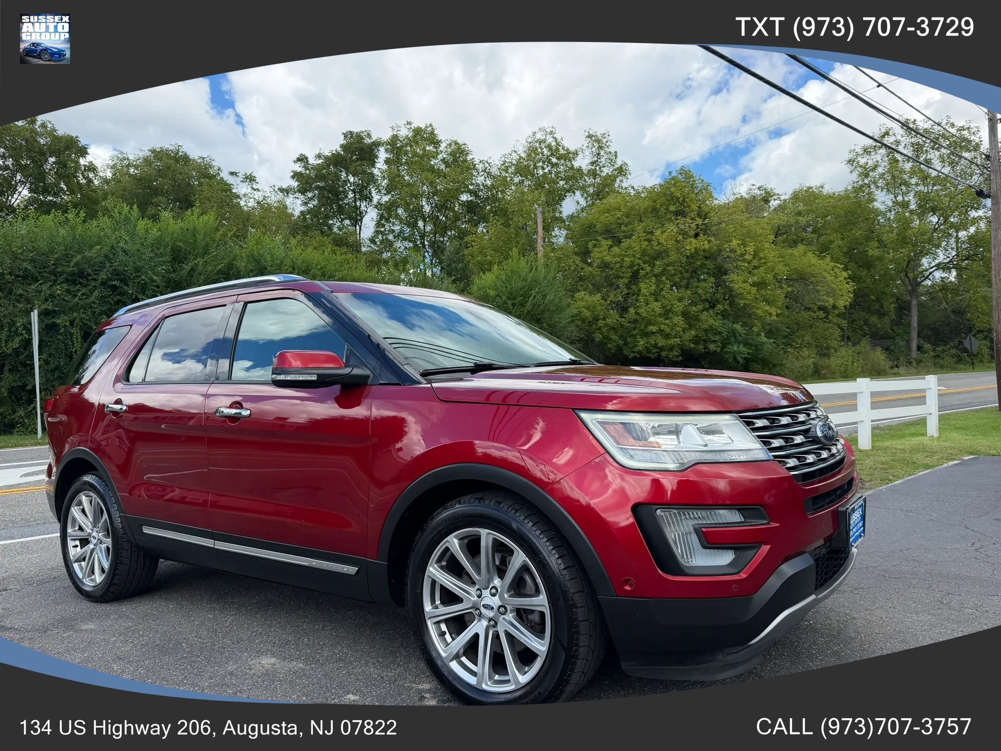 Used 2016 Ford Explorer Limited w/ Equipment Group 301A FWD image 1