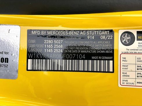 Used 2022 Mercedes-Benz SL 55 AMG 4MATIC image 37