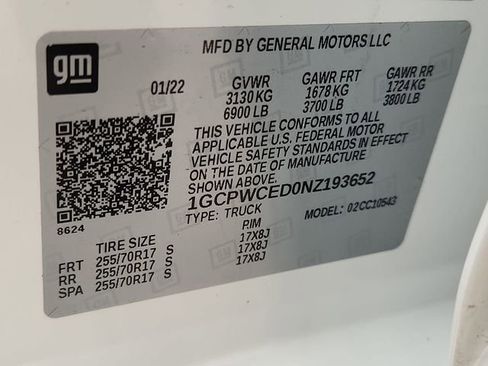 Used 2022 Chevrolet Silverado 1500 LT w/ LPO, Liner Protection Package image 32