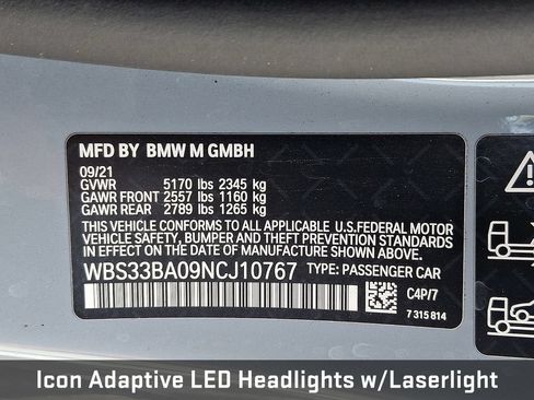 Used 2022 BMW M4 xDrive Competition w/ Executive Package AWD/4WD image 23
