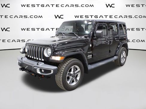 Used 2019 Jeep Wrangler Unlimited Sahara image 1