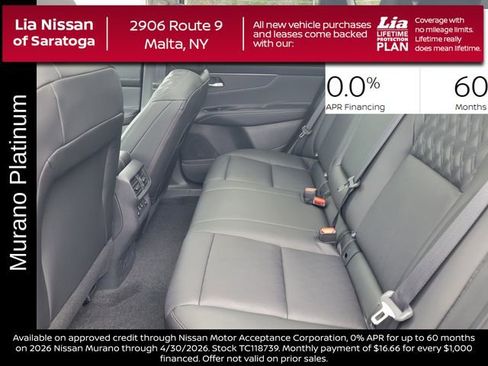 New 2026 Nissan Murano Platinum AWD/4WD image 31