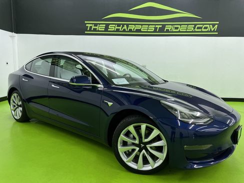 Used 2018 Tesla Model 3 Long Range AWD/4WD image 1