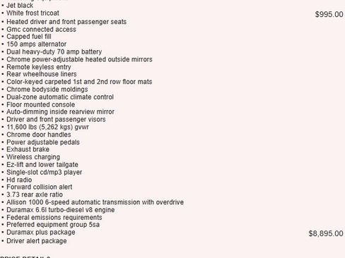 Used 2018 GMC Sierra 3500 Denali w/ Duramax Plus Package image 8