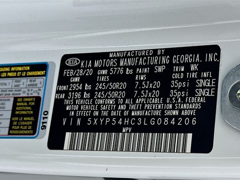 Used 2020 Kia Telluride SX FWD image 12