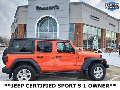 Certified 2020 Jeep Wrangler Unlimited Sport S