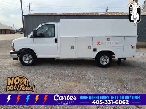 New 2025 Chevrolet Express 3500 w/ Power Convenience Package RWD image 1