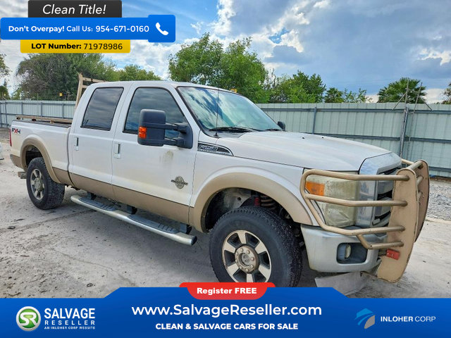 Used 2011 Ford F250 Lariat w/ Lariat Interior Pkg AWD/4WD image 5
