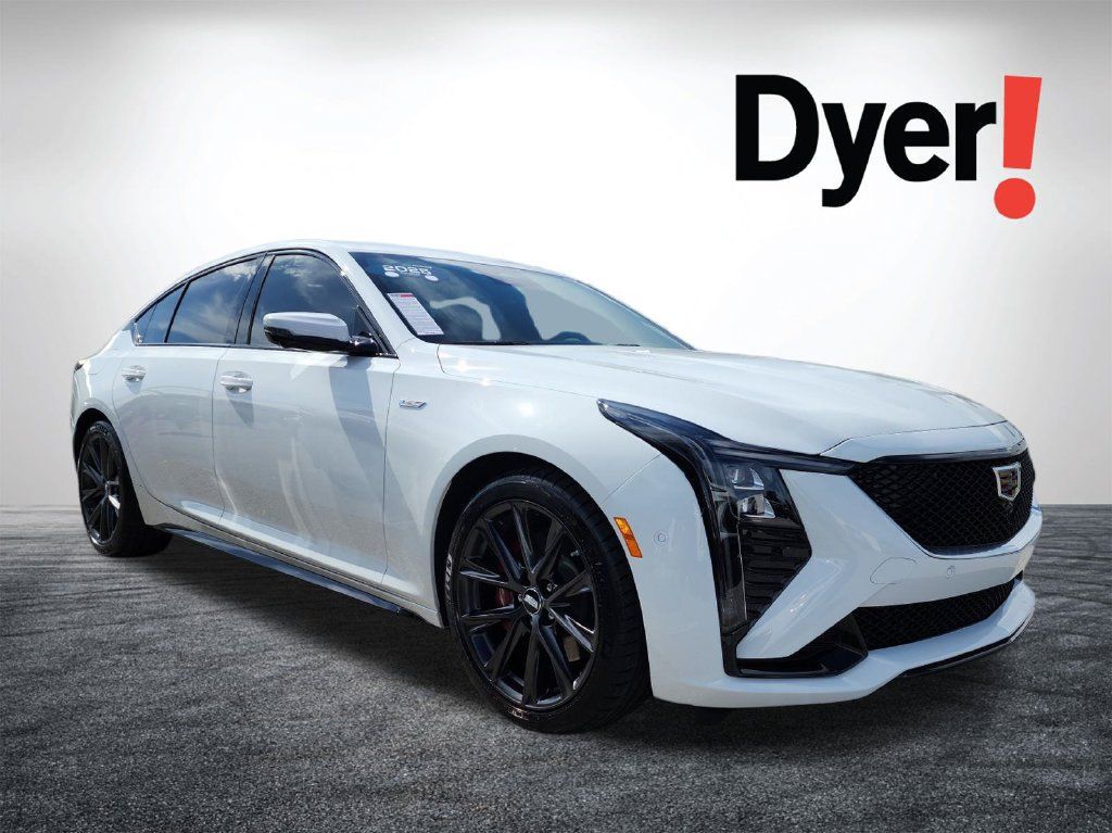 Used 2025 Cadillac CT5 V w/ Technology Package RWD image 1