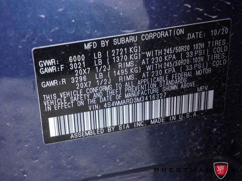 Used 2021 Subaru Ascent Touring AWD/4WD image 25