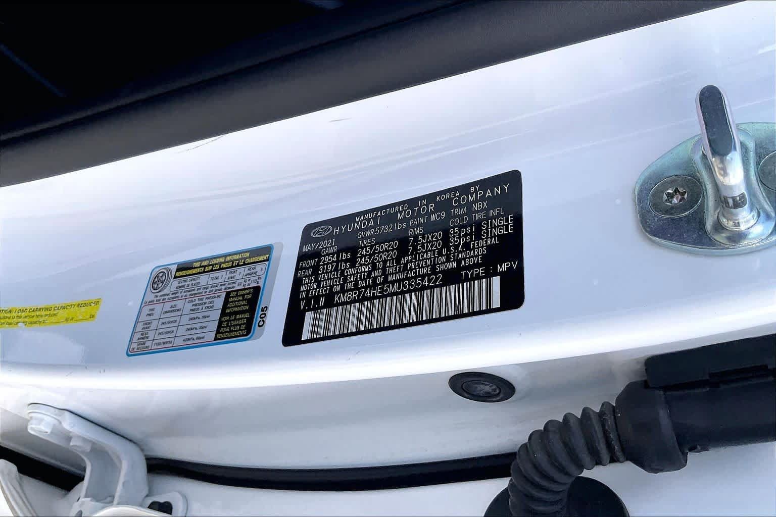 Used 2021 Hyundai Palisade Calligraphy w/ Cargo Package FWD image 37