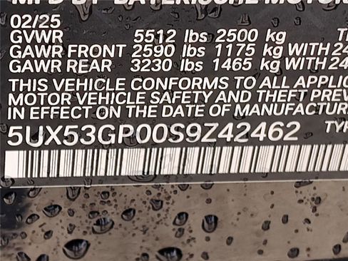 Certified 2025 BMW X3 xDrive30i image 14