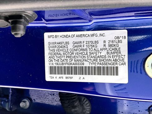 Used 2019 Acura TLX w/ Technology & A-SPEC Pkg image 43