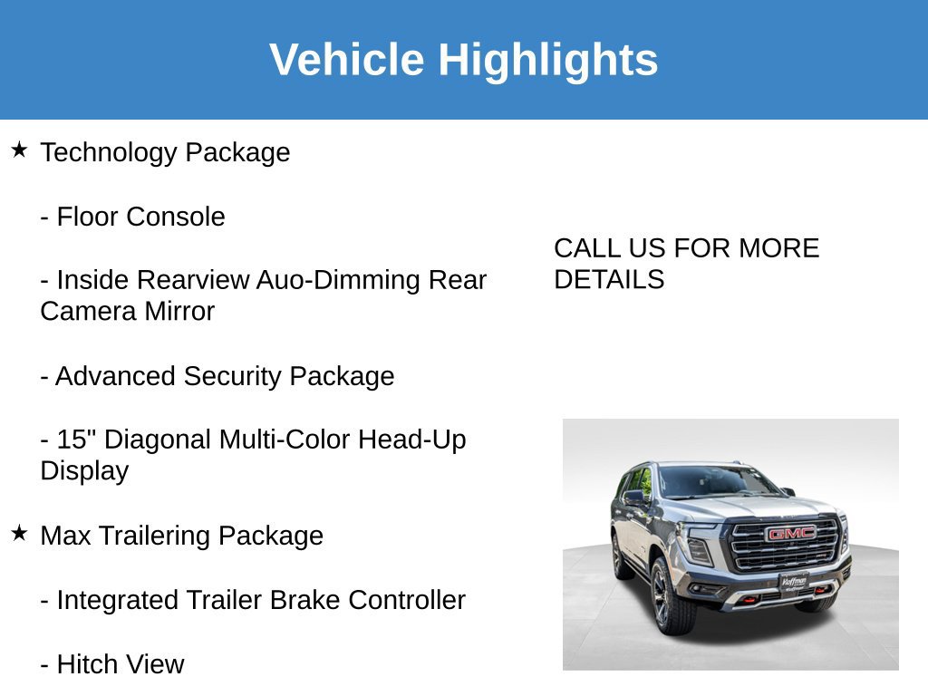 Used 2026 GMC Yukon AT4 w/ AT4 Premium Plus Package AWD/4WD image 15