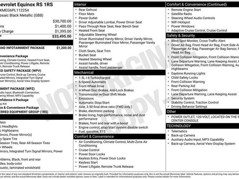 Used 2023 Chevrolet Equinox RS FWD image 36
