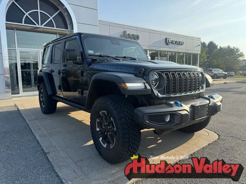 Used 2025 Jeep Wrangler Unlimited Rubicon 4xe w/ Technology Group image 1