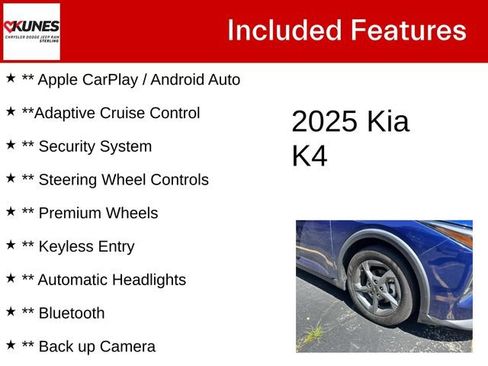 Used 2025 Kia K4 FWD image 4