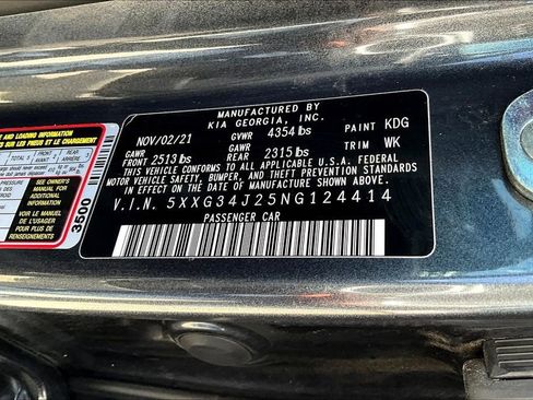 Used 2022 Kia K5 EX FWD image 19