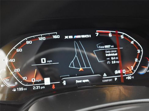 Used 2023 BMW X6 M50i w/ Executive Package image 3