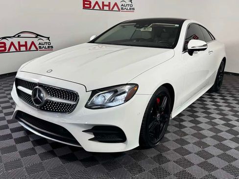 Used 2018 Mercedes-Benz E 400 4MATIC Coupe w/ Premium 3 Package image 3