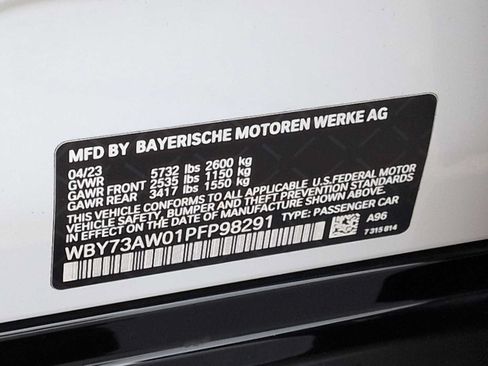 Certified 2023 BMW i4 eDrive40 w/ M Sport Package RWD image 38