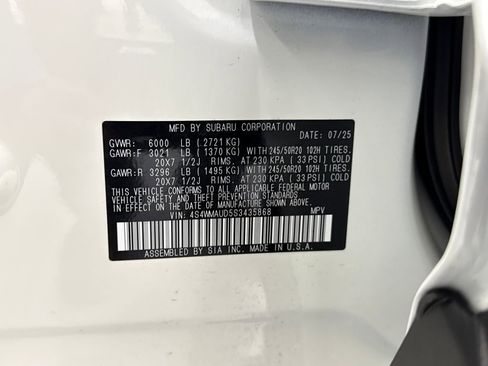 Used 2025 Subaru Ascent Touring image 28