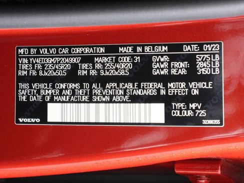 Certified 2023 Volvo C40 P8 Recharge Ultimate AWD/4WD image 16