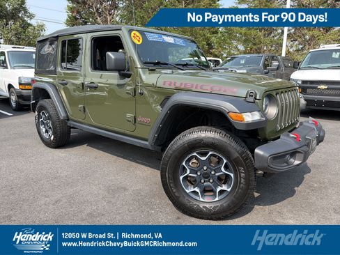 Used 2023 Jeep Wrangler Unlimited Rubicon AWD/4WD image 1