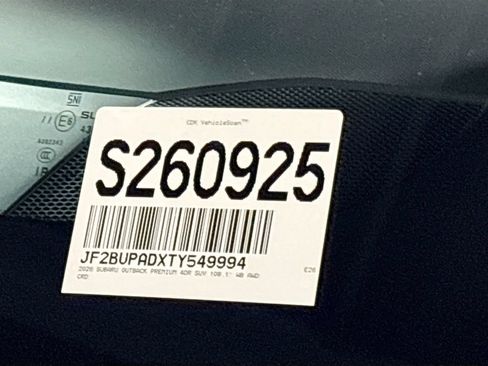 New 2026 Subaru Outback Premium AWD/4WD image 24