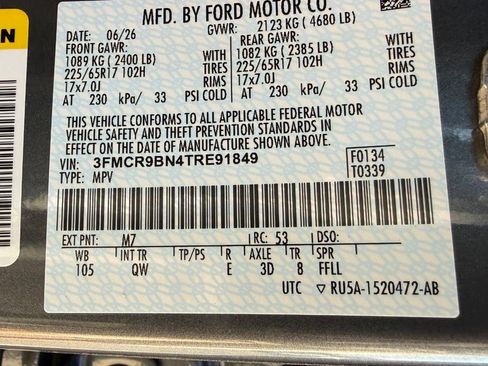 New 2026 Ford Bronco Sport Big Bend w/ Convenience Package AWD/4WD image 19