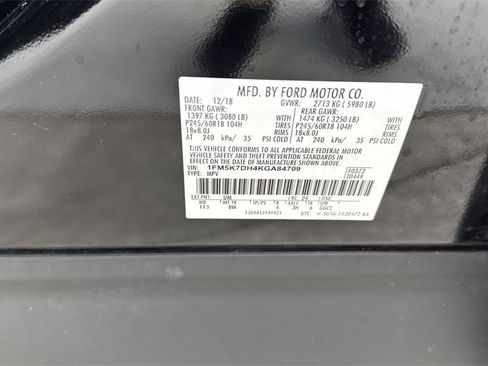 Used 2019 Ford Explorer XLT w/ Equipment Group 201A image 60