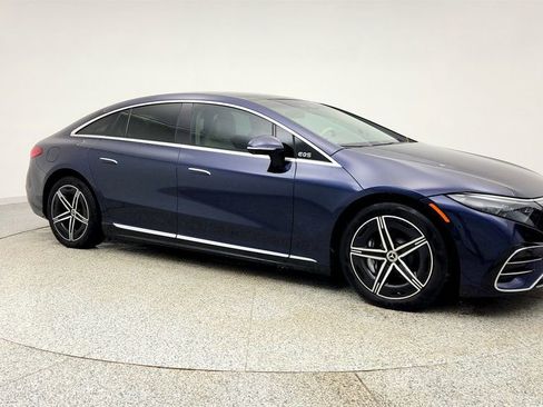 Used 2023 Mercedes-Benz EQS 580 EQS 580 4MATIC Sedan with Natu image 3