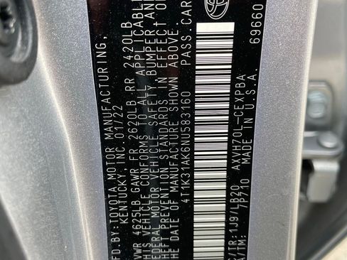 Used 2022 Toyota Camry XSE w/ Cold Weather Package FWD image 27