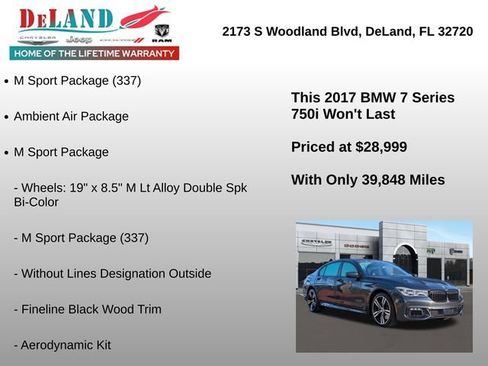 Used 2017 BMW 750i image 6