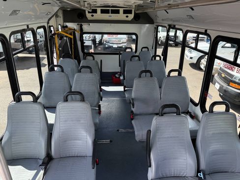 Used 2016 Ford E-450 and Econoline 450 Super Duty w/ Shuttle Bus Prep Package RWD image 12