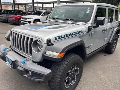 Used 2022 Jeep Wrangler Unlimited Rubicon 4xe w/ Cold Weather Group AWD/4WD image 2