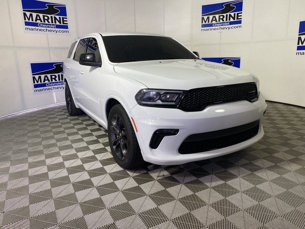 Used 2022 Dodge Durango SXT w/ Blacktop Package RWD image 1