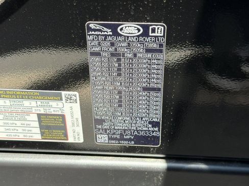New 2026 Land Rover Range Rover SE AWD/4WD image 31