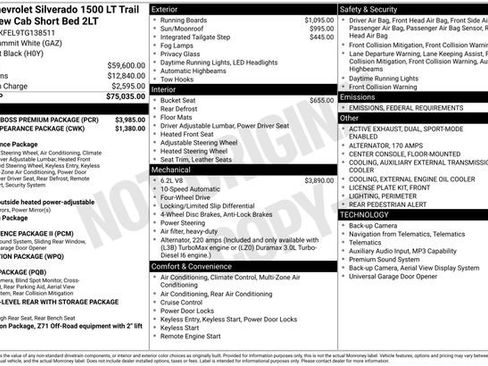 New 2026 Chevrolet Silverado 1500 LT Trail Boss w/ LT Trail Boss Premium Package image 10