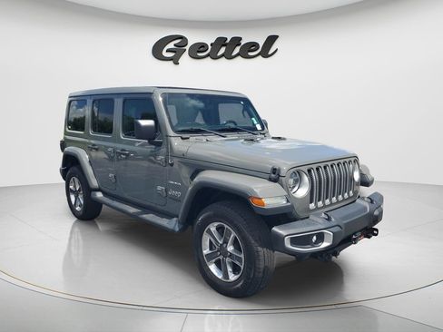 Used 2020 Jeep Wrangler Unlimited Sahara AWD/4WD image 3