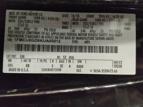 Used 2019 Ford Escape SE image 33