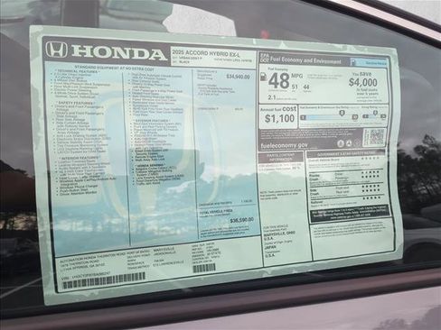 New 2025 Honda Accord EX-L image 21