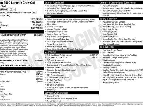 Used 2024 RAM 2500 Laramie AWD/4WD image 37