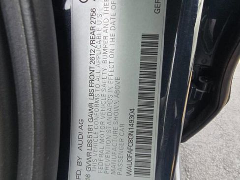 Used 2016 Audi A6 2.0T Premium Plus w/ Premium Plus Package image 16