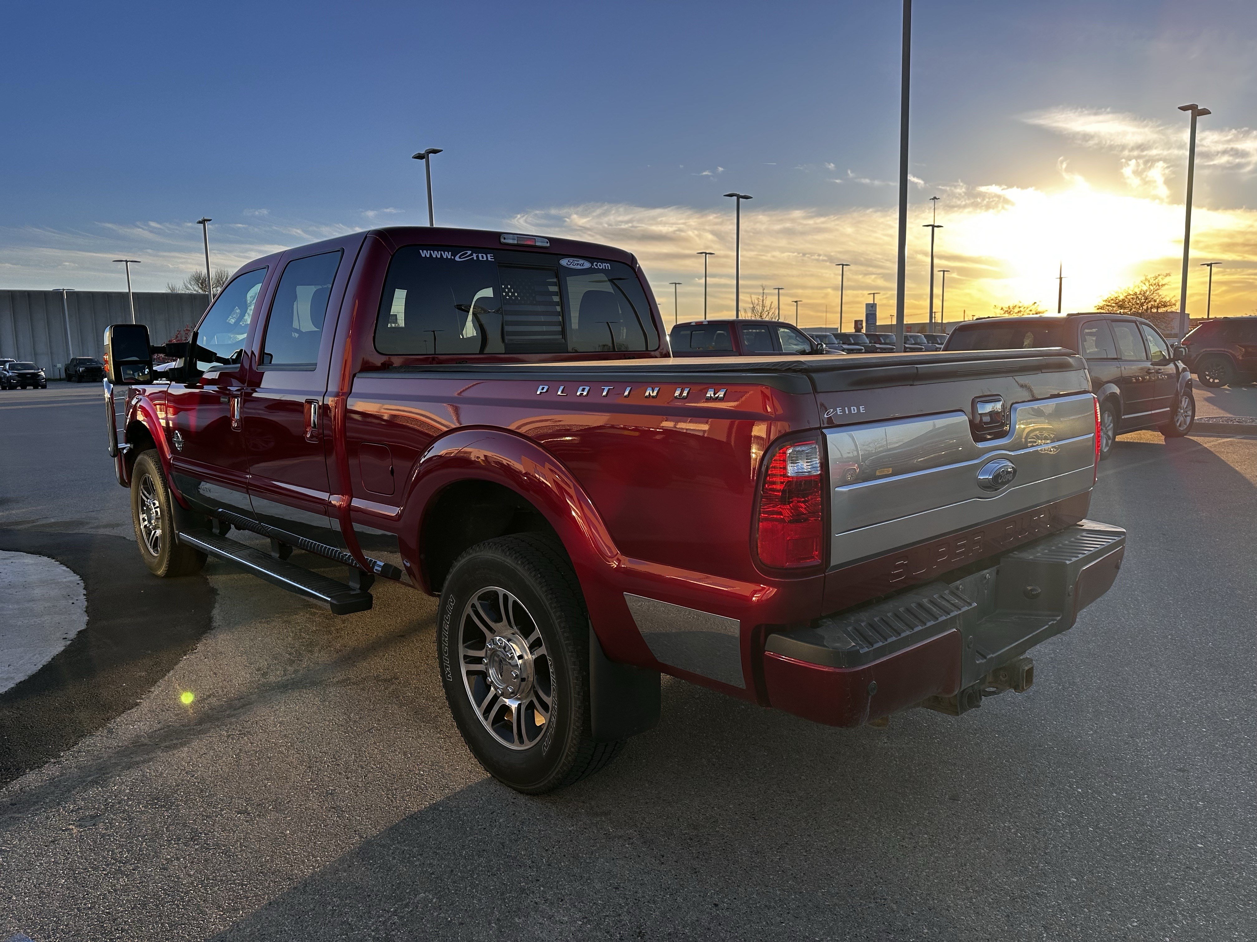 Used 2015 Ford F250 Platinum w/ FX4 Off-Road Package AWD/4WD image 4