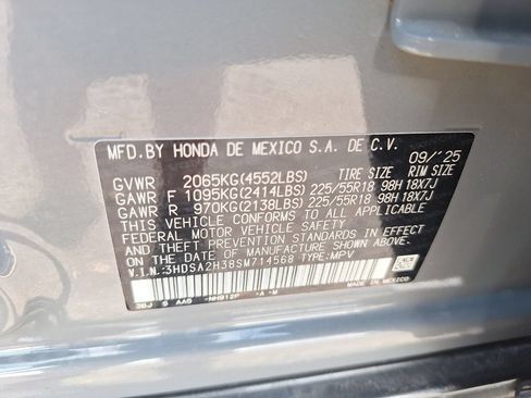Certified 2025 Acura ADX AWD image 31