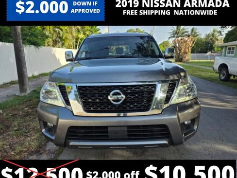 Used 2019 Nissan Armada SL w/ Premium Package RWD image 2