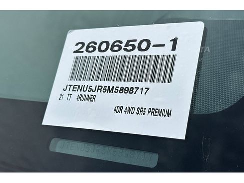 Used 2021 Toyota 4Runner SR5 Premium w/ Moonroof Package image 60