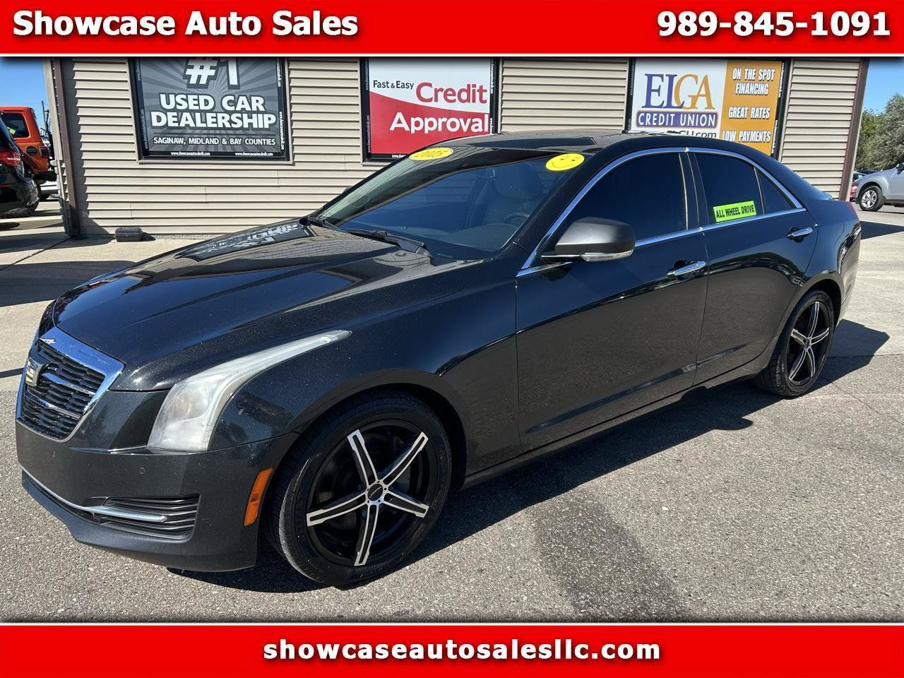 Used 2015 Cadillac ATS Luxury w/ Sun And Sound Package AWD/4WD image 1